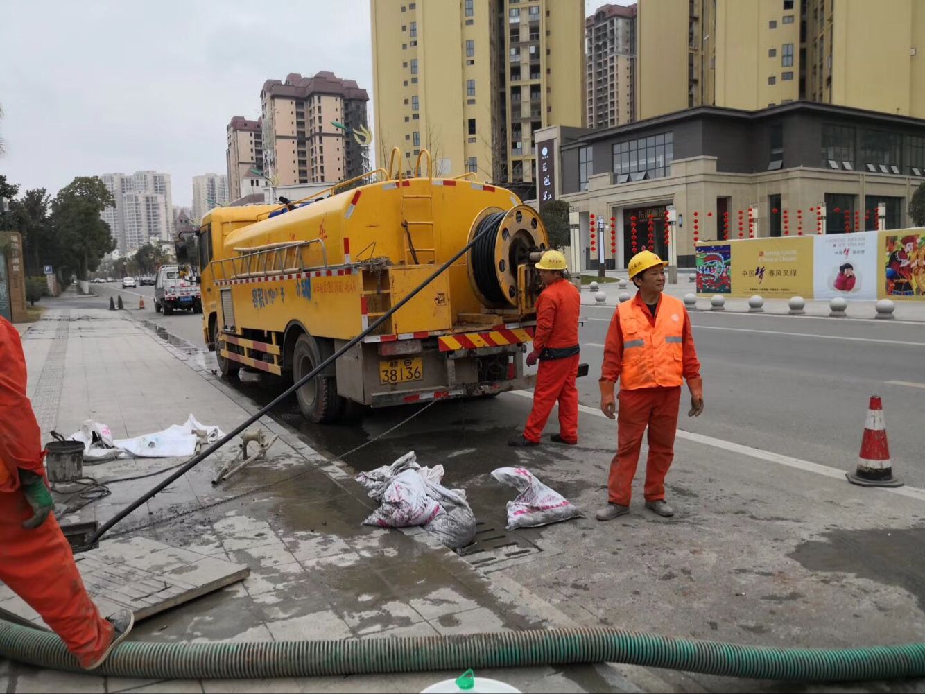称多排污管道清淤-管道清洗